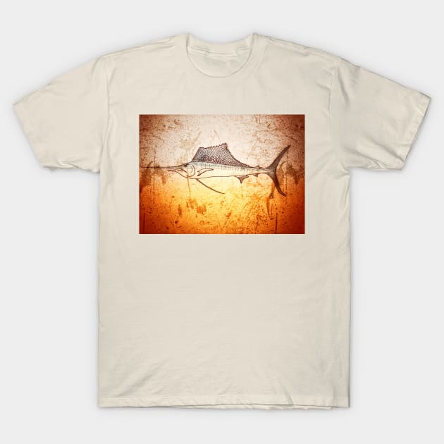 Vintage Sailfish T-Shirt by Matt Starr Fine Art